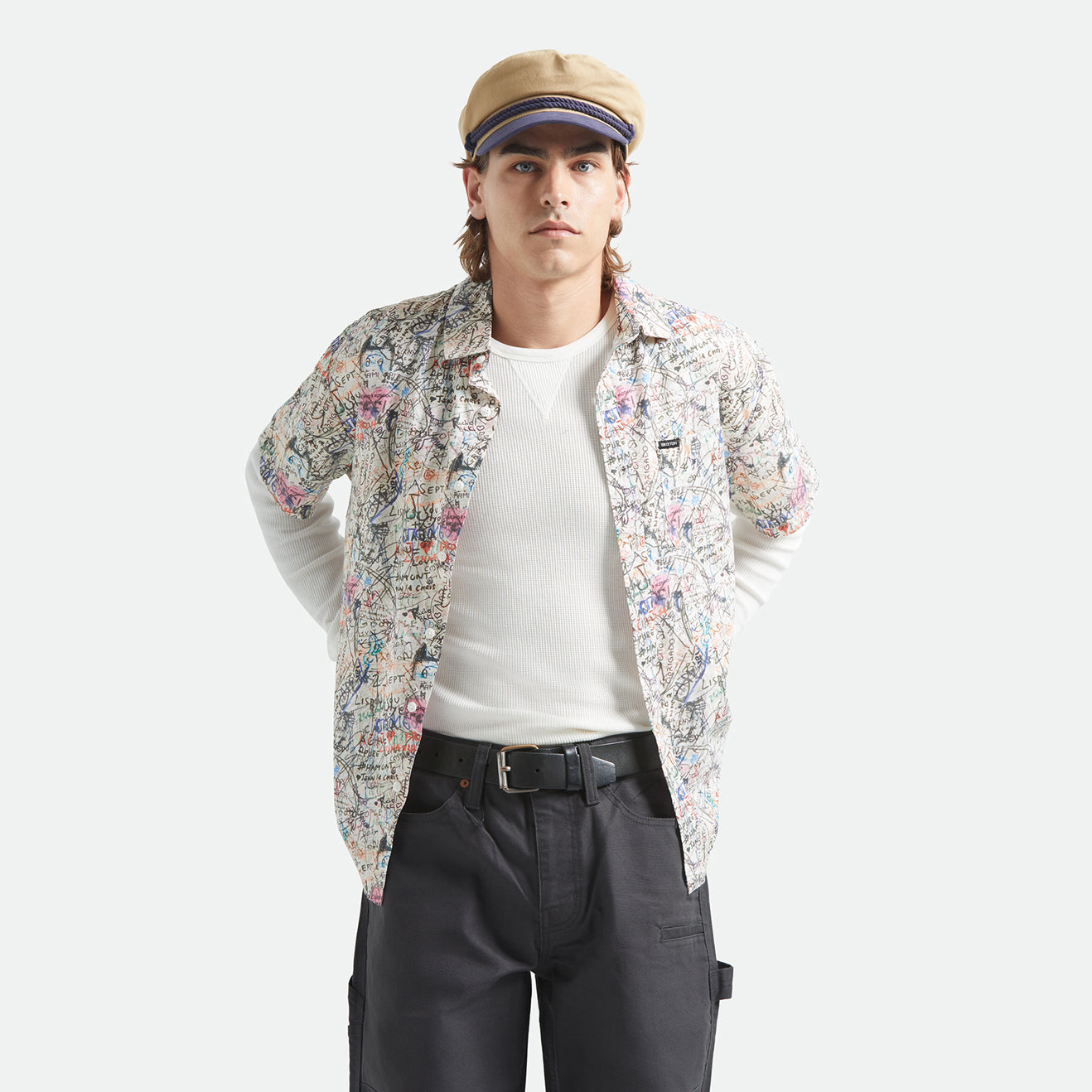 CRU PRINT S/S WVN - GRAFFITI