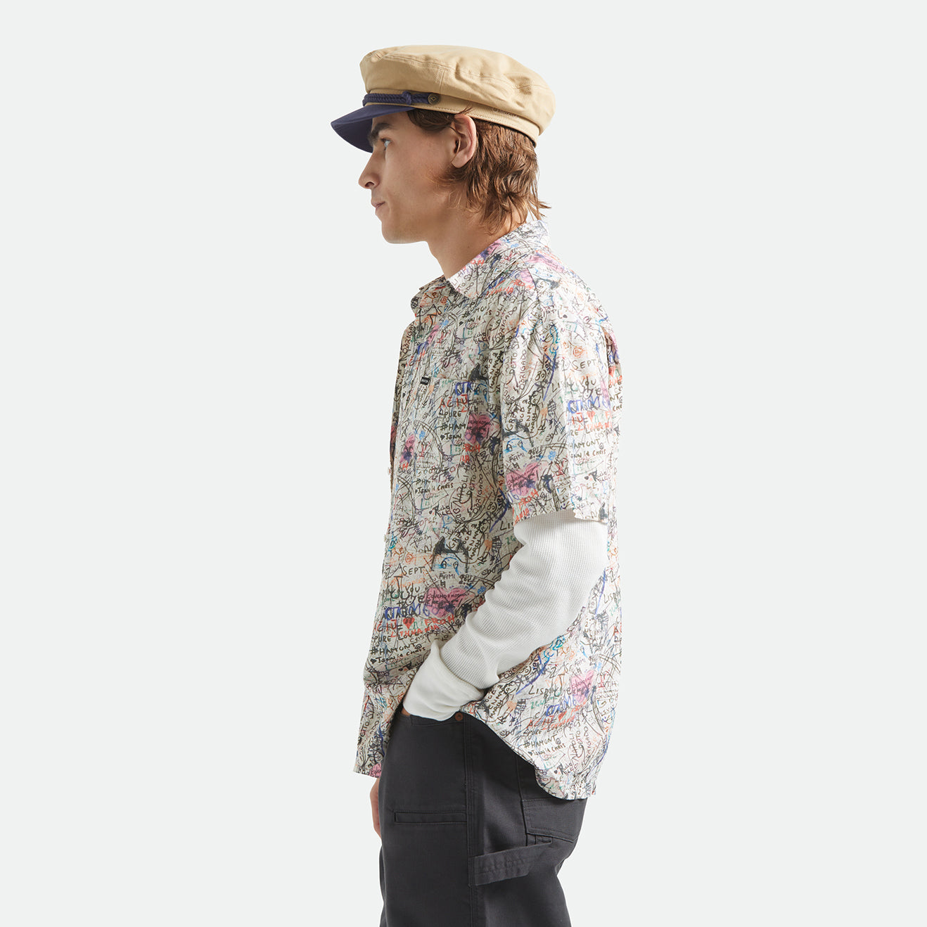 CRU PRINT S/S WVN - GRAFFITI