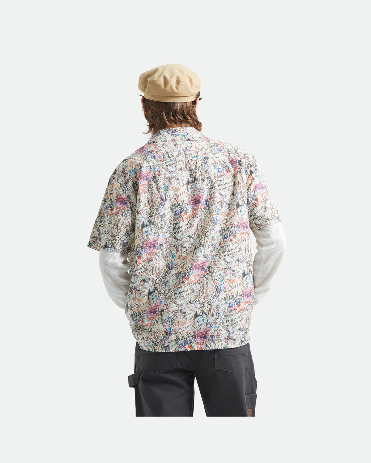 CRU PRINT S/S WVN - GRAFFITI