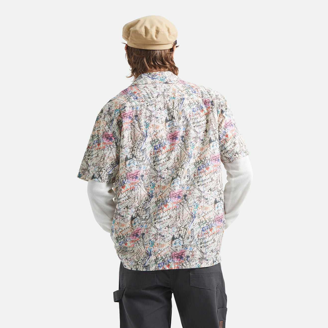 CRU PRINT S/S WVN - GRAFFITI