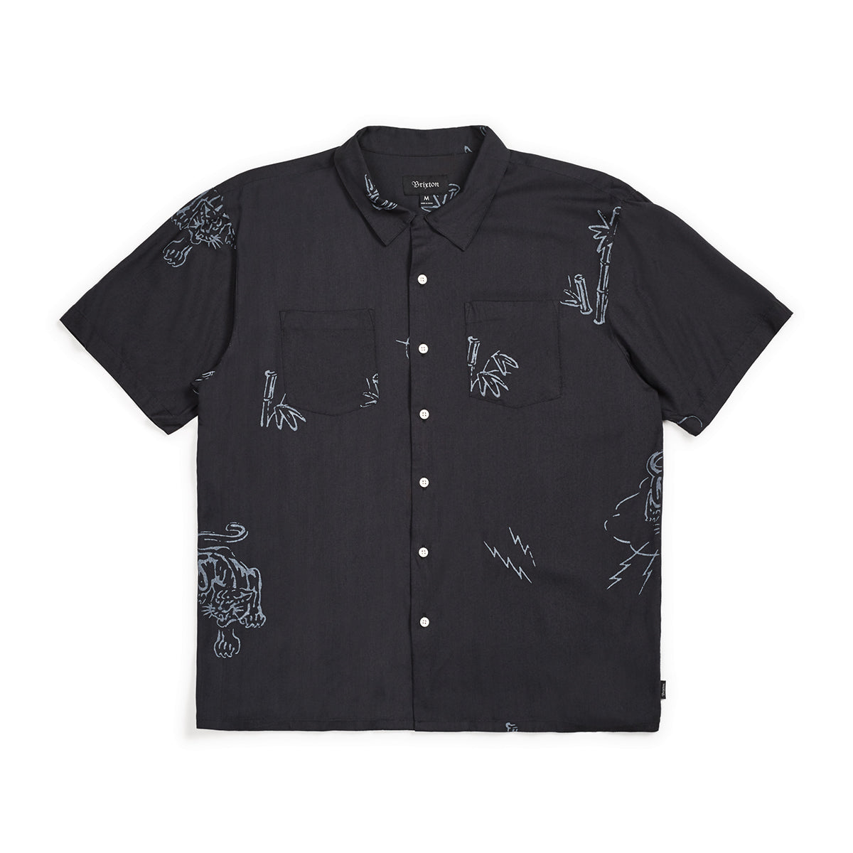 CRUZE S/S WVN - BLACK/BLUE
