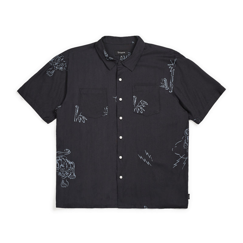 CRUZE S/S WVN - BLACK/BLUE