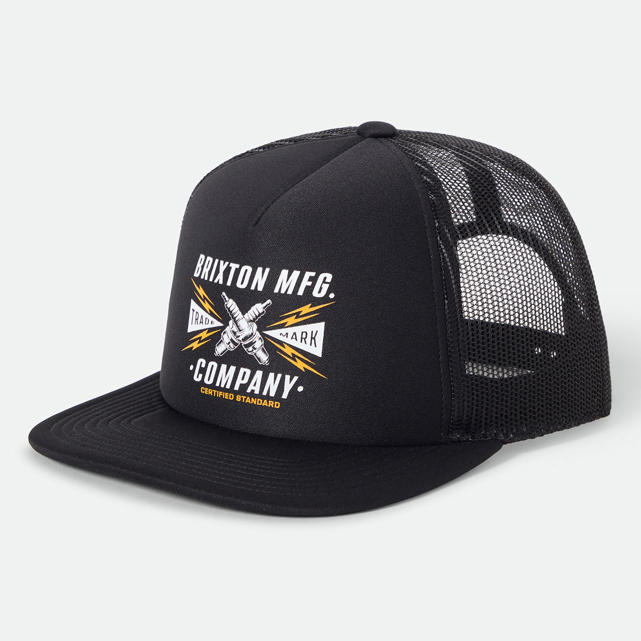 DANTON NP MP TRUCKER HAT - BLACK/BLACK