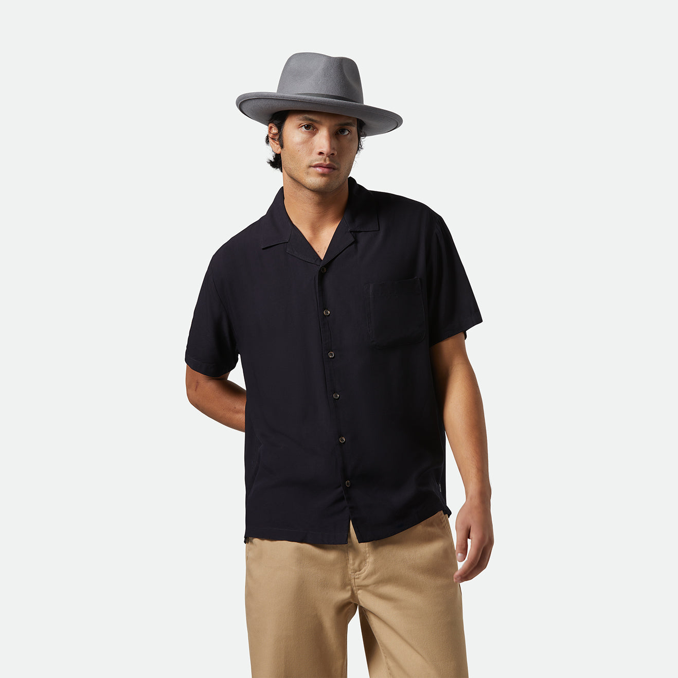 DAYTON CONVERTIBLE BRIM RANCHER - GREY