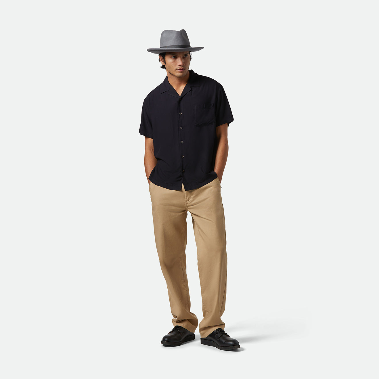 DAYTON CONVERTIBLE BRIM RANCHER - GREY