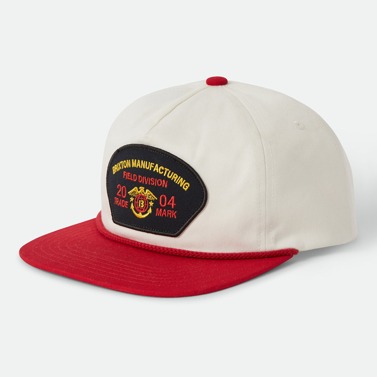 DIVISION NP MP SNAPBACK - OFF WHITE/RED
