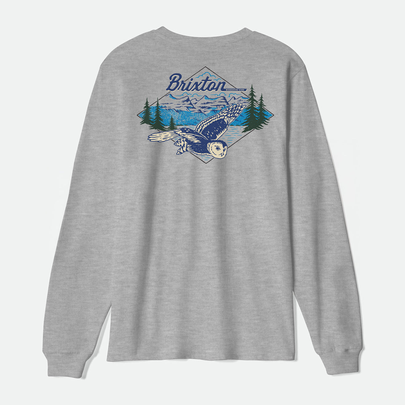 DRIFTWAY L/S STT - GRAPHITE HEATHER