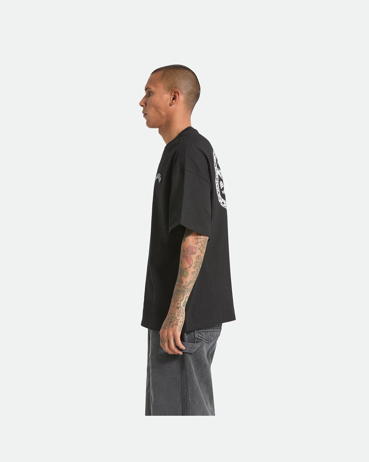 DRIVE S/S OVERSIZED - BLACK