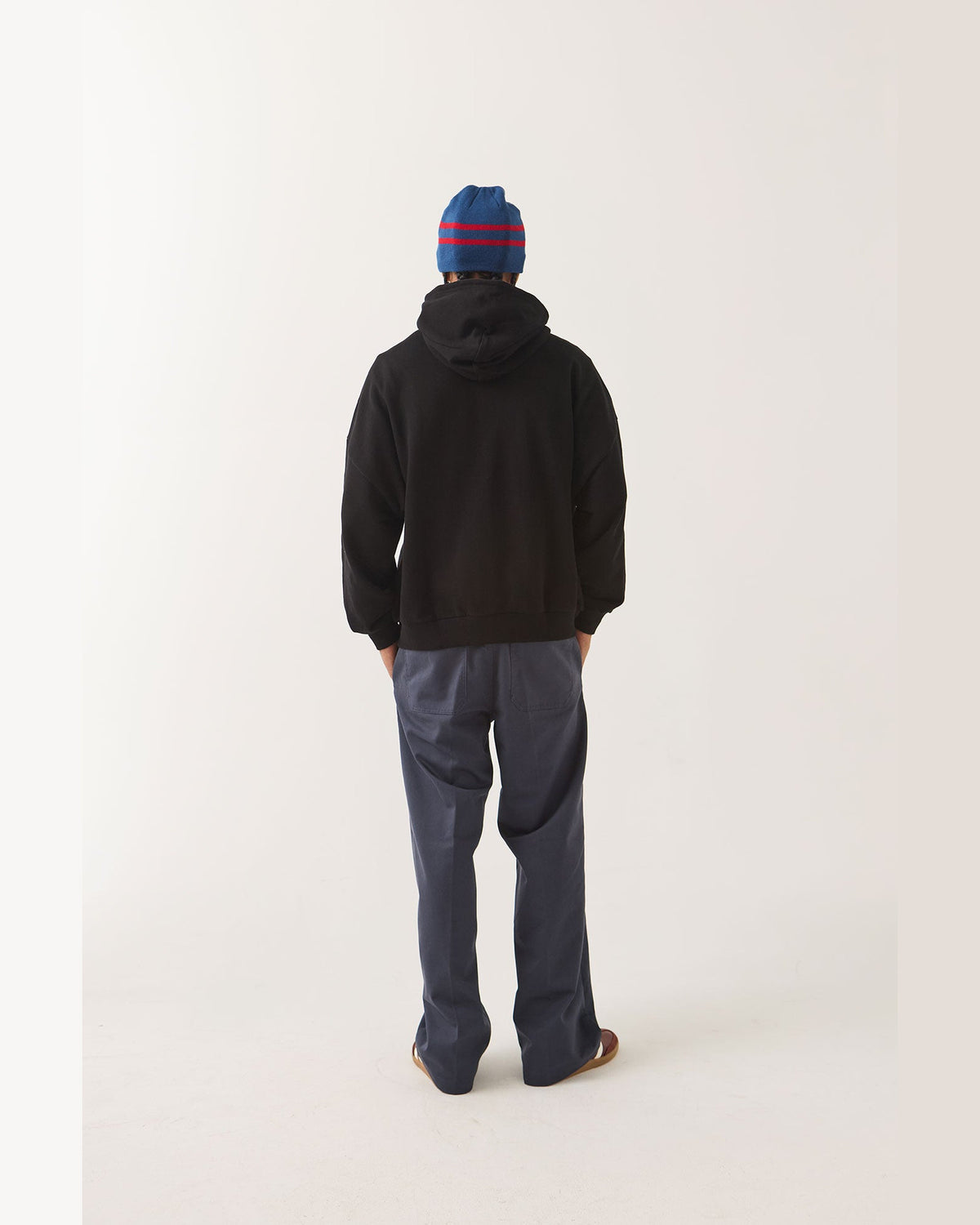 DUGOUT ZIP HOOD FLEECE - BLACK/GREY