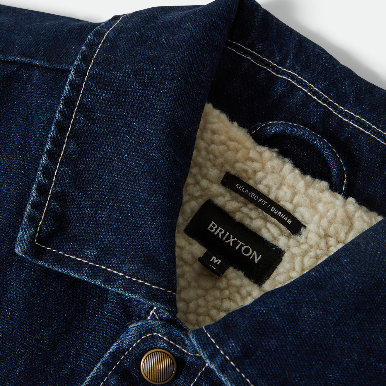 DURHAM LINED JACKET - MEDIUM WASH DENIM