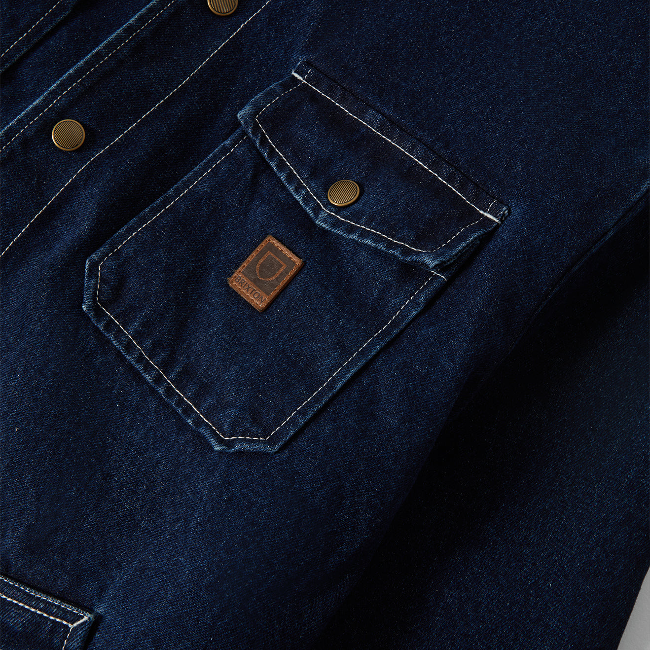 DURHAM LINED JACKET - MEDIUM WASH DENIM