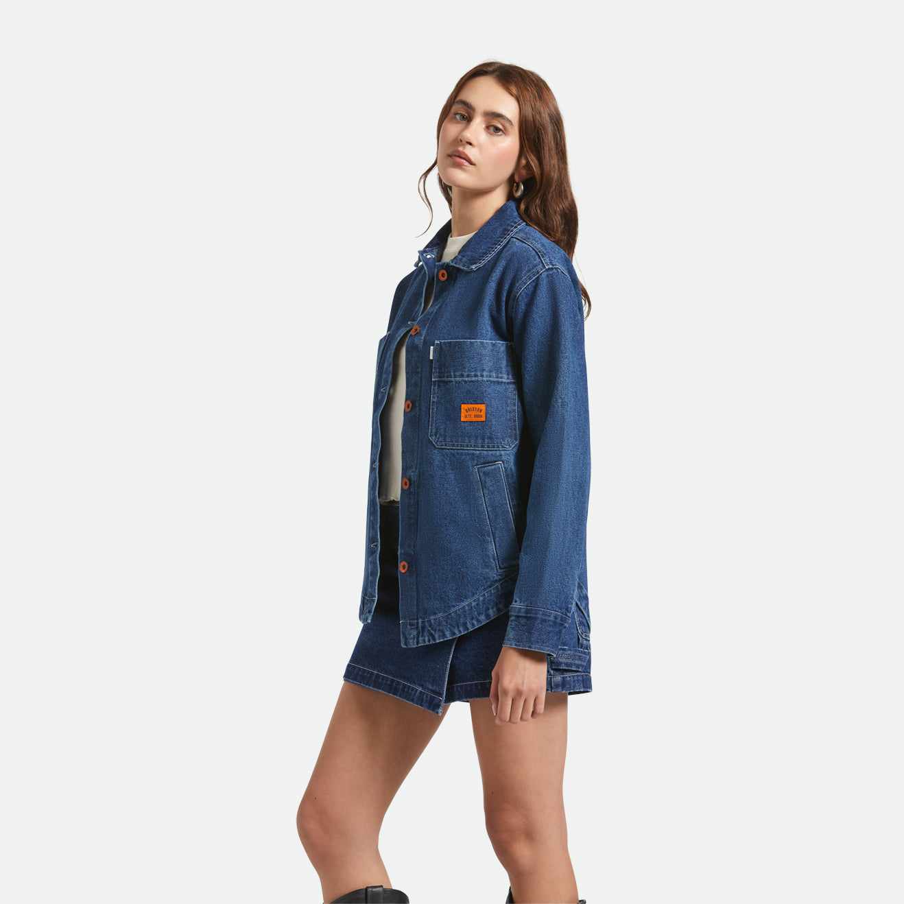 DURHAM SHIRT JACKET - RINSE DENIM