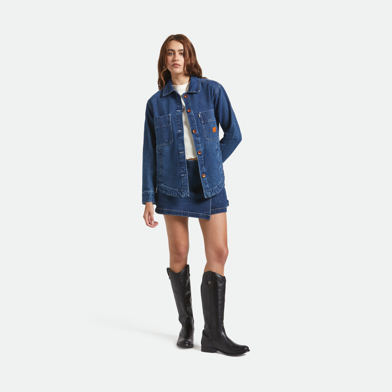DURHAM SHIRT JACKET - RINSE DENIM