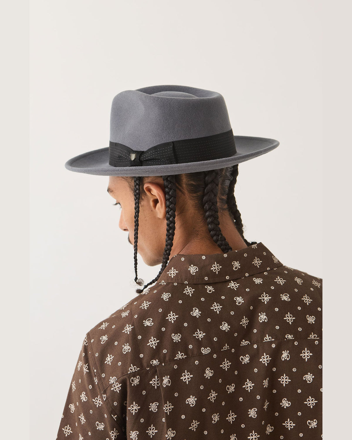 EAMES FEDORA - FUTURE GREY/BLACK