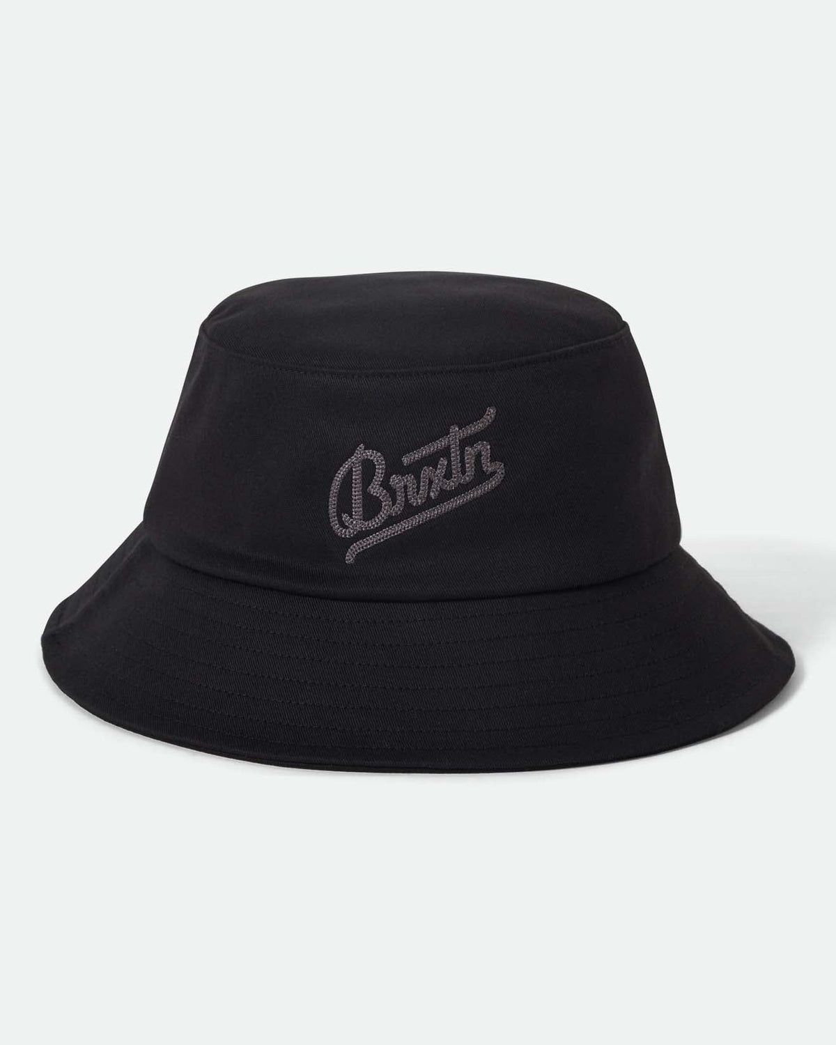 ELDON PACKABLE BUCKET HAT - BLACK