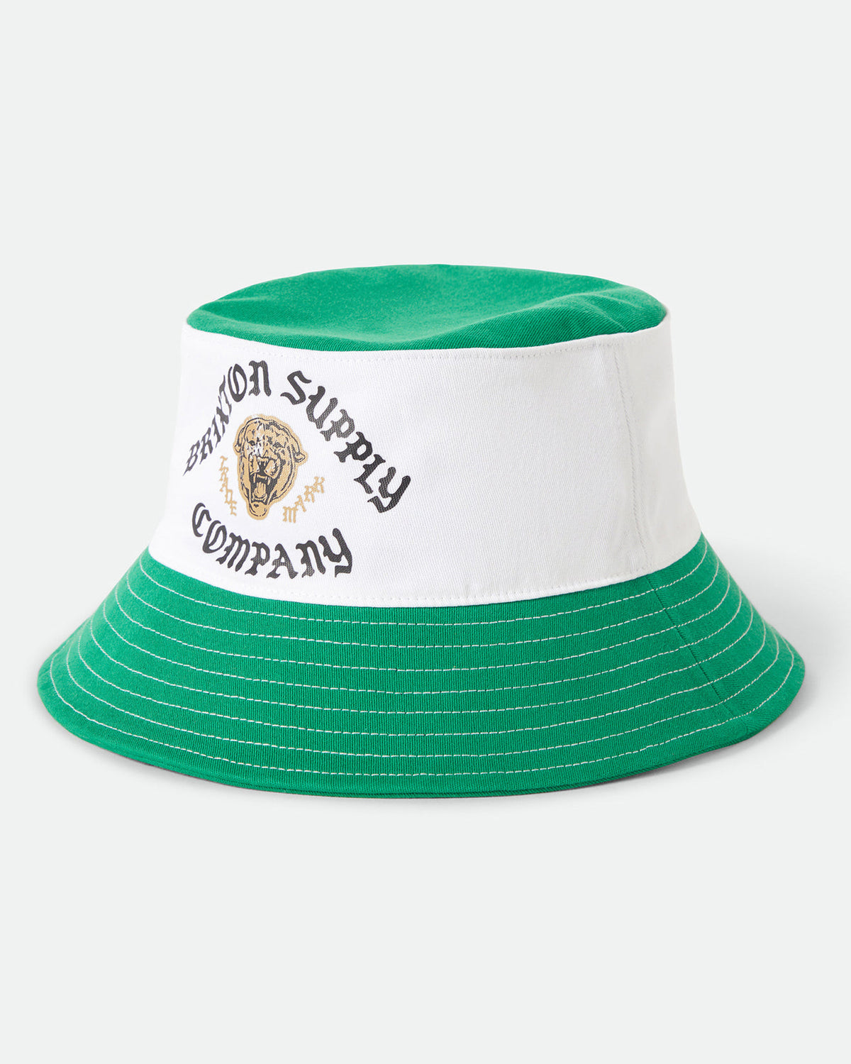 ELDON PACKABLE BUCKET HAT - GREEN/OFF WHITE MORADO