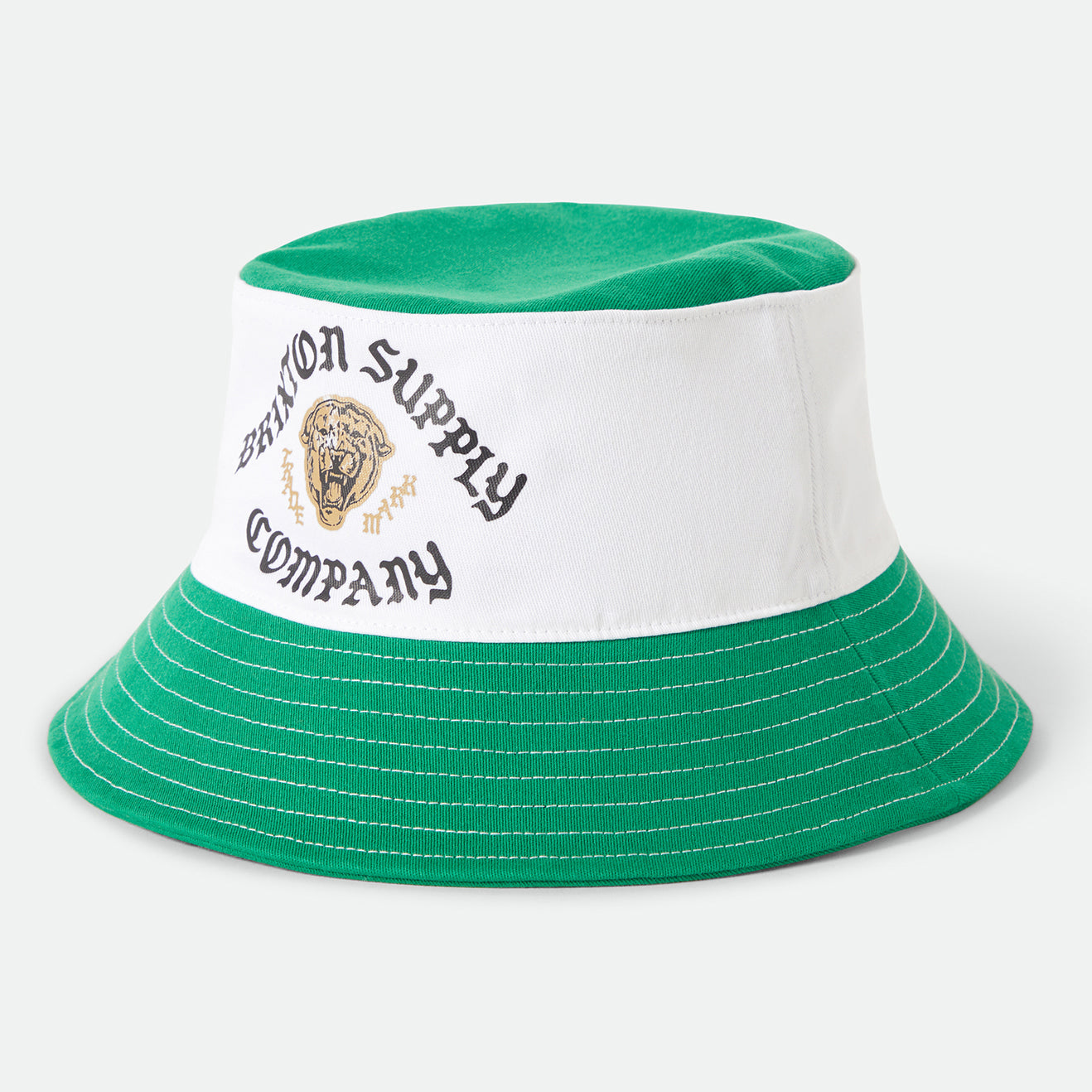 ELDON PACKABLE BUCKET HAT - GREEN/OFF WHITE MORADO