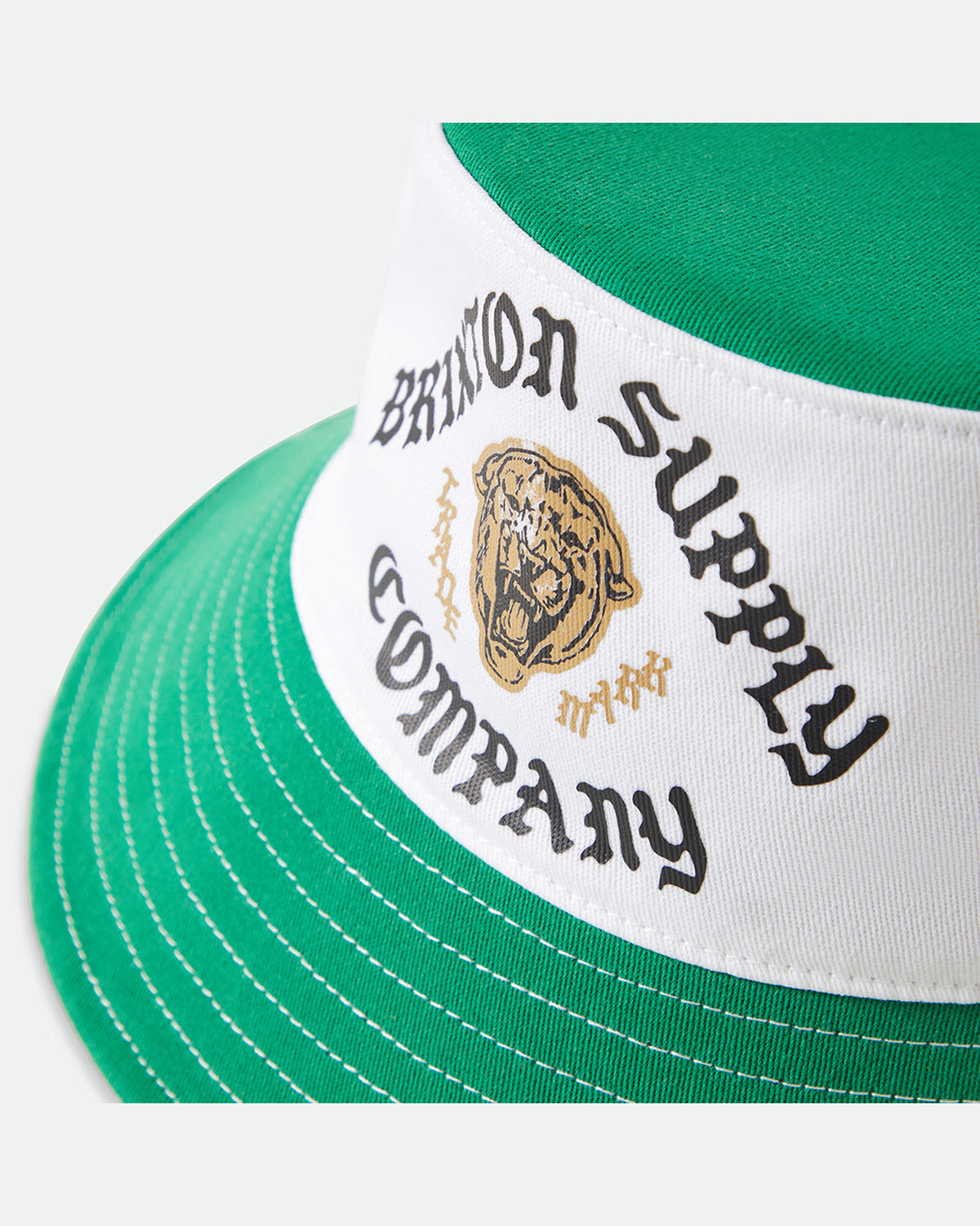 ELDON PACKABLE BUCKET HAT - GREEN/OFF WHITE MORADO