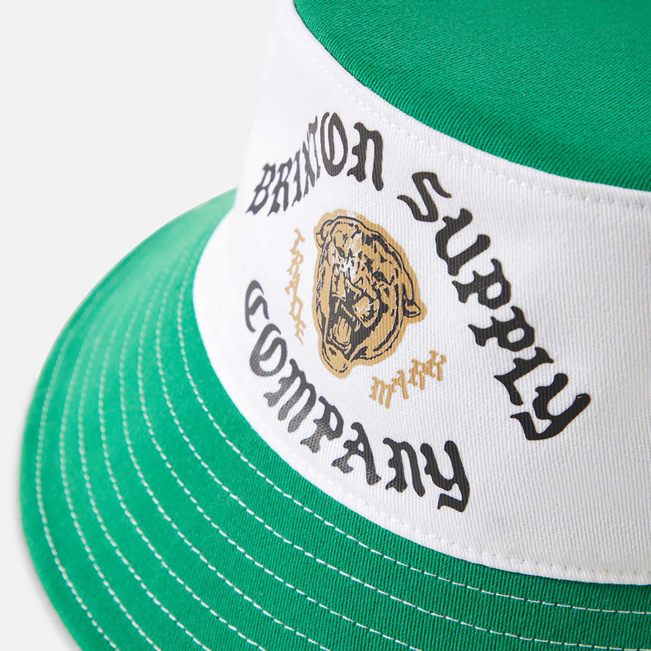ELDON PACKABLE BUCKET HAT - GREEN/OFF WHITE MORADO