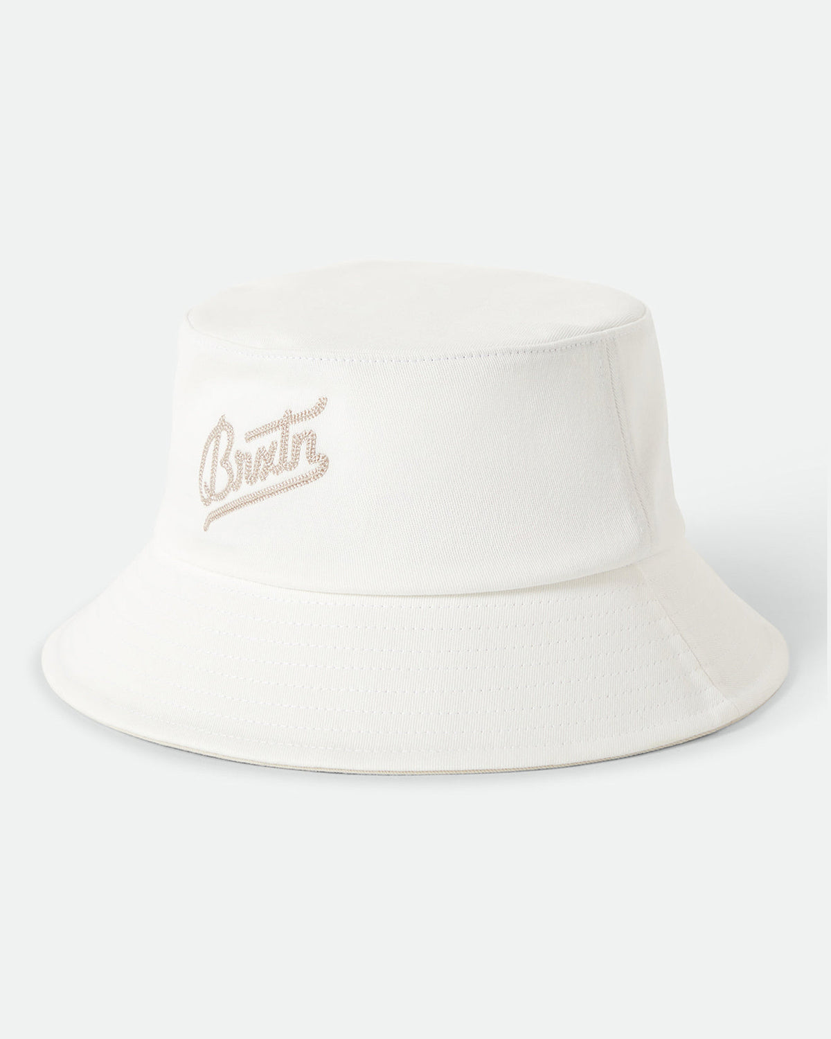 ELDON PACKABLE BUCKET HAT - OFF WHITE/BEIGE