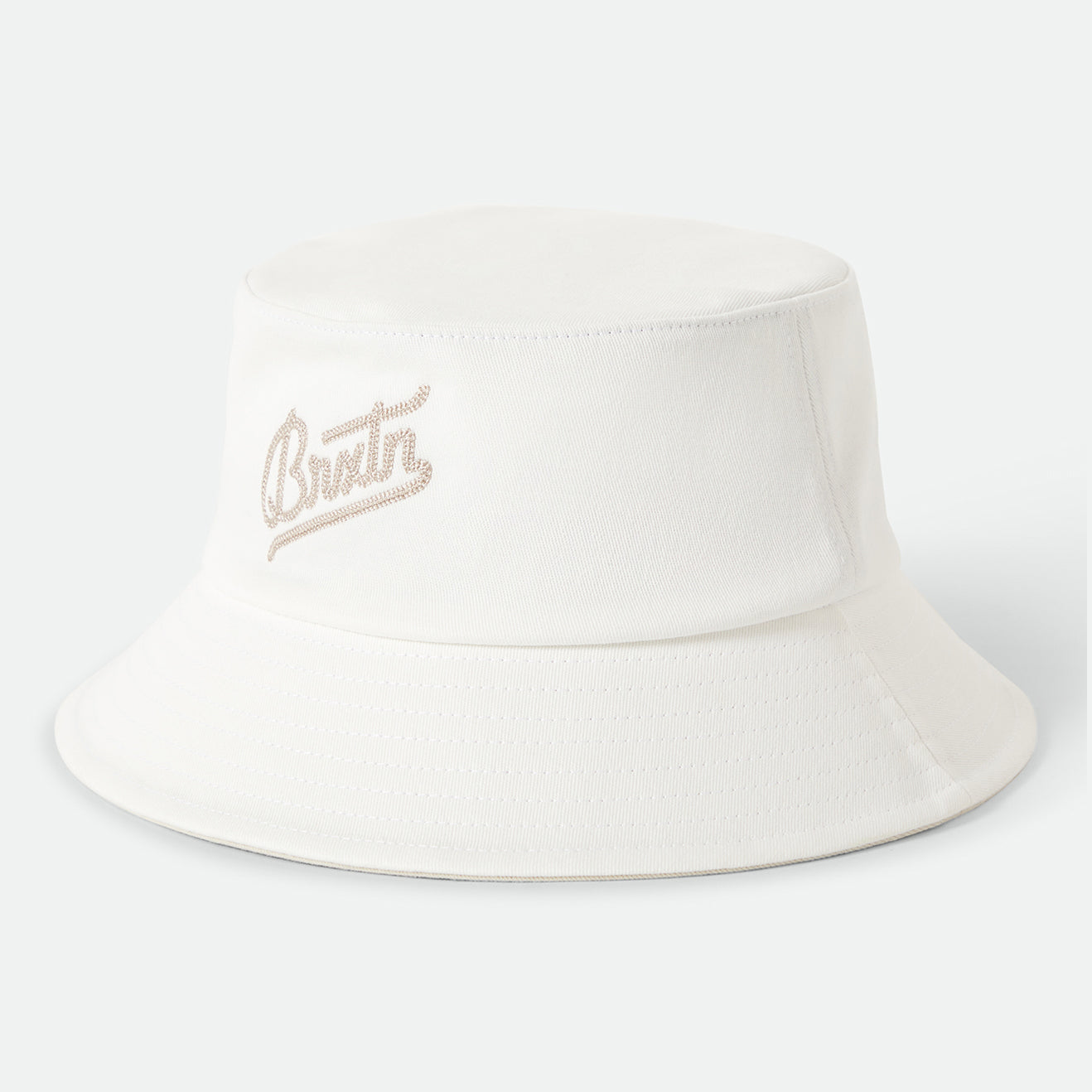 ELDON PACKABLE BUCKET HAT - OFF WHITE/BEIGE