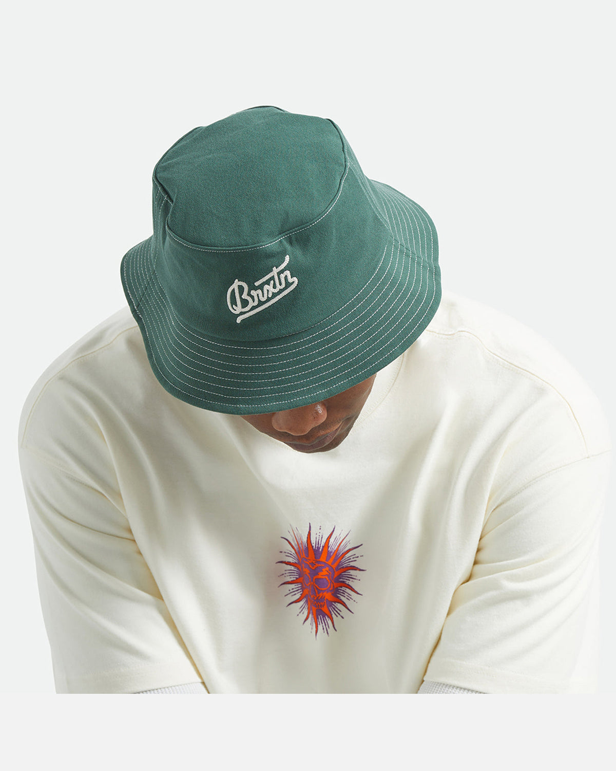 ELDON PACKABLE BUCKET HAT - PRIMAL GREEN