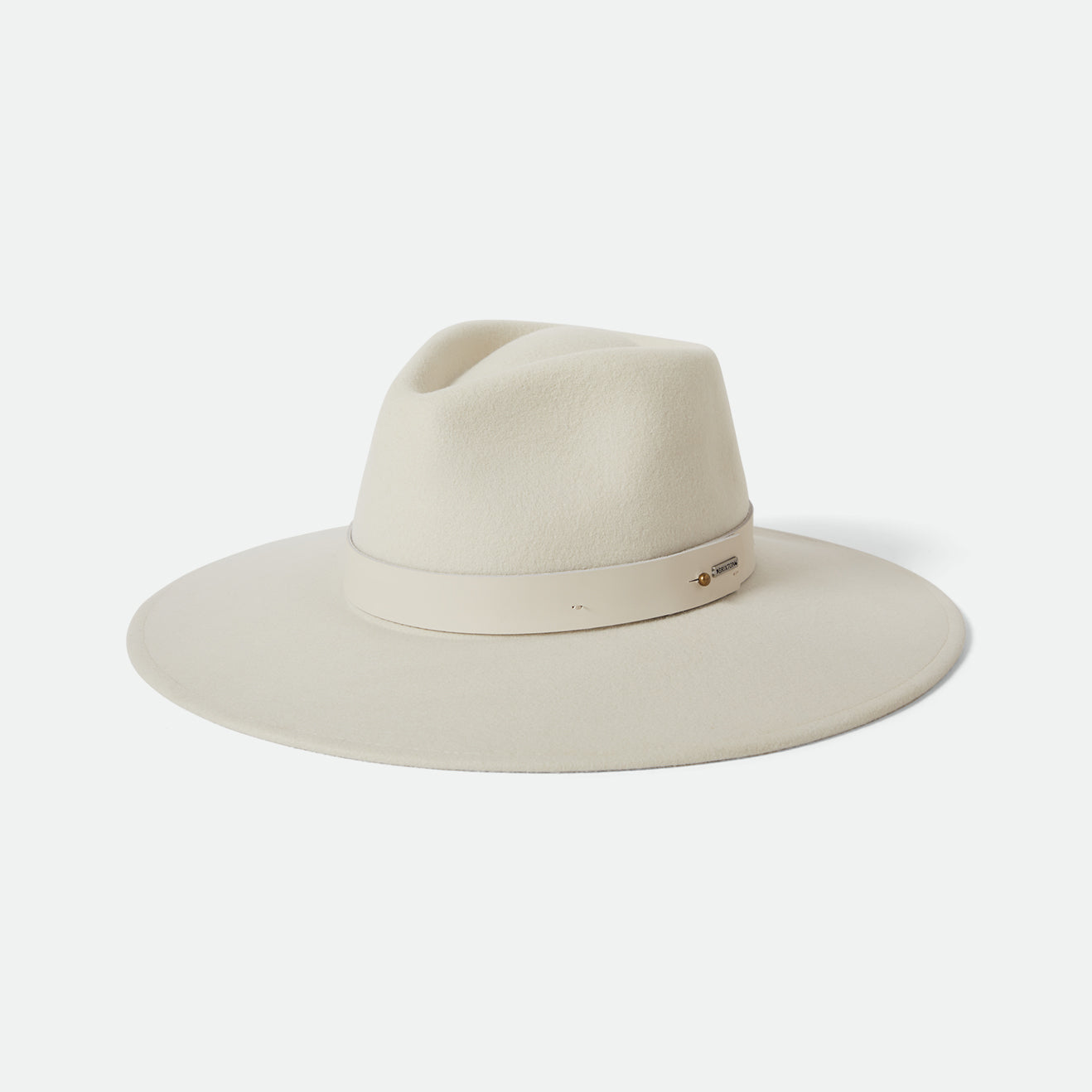 ELEANOR FELT PACKABLE HAT - OFF WHITE