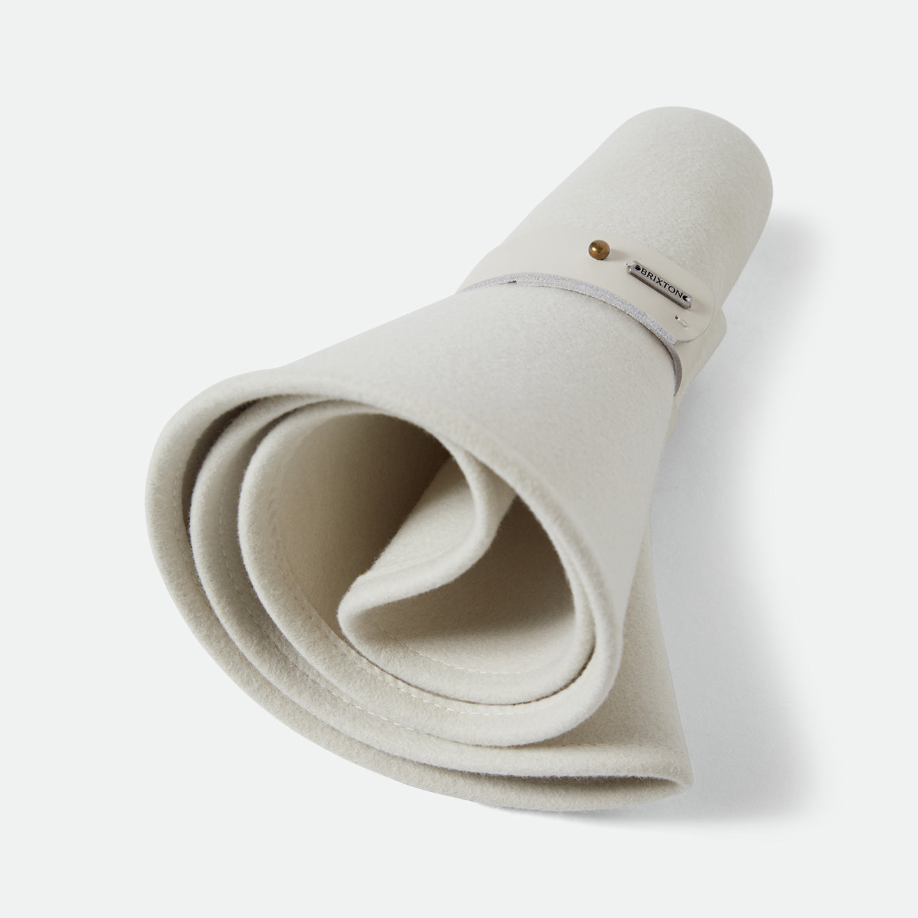 ELEANOR FELT PACKABLE HAT - OFF WHITE