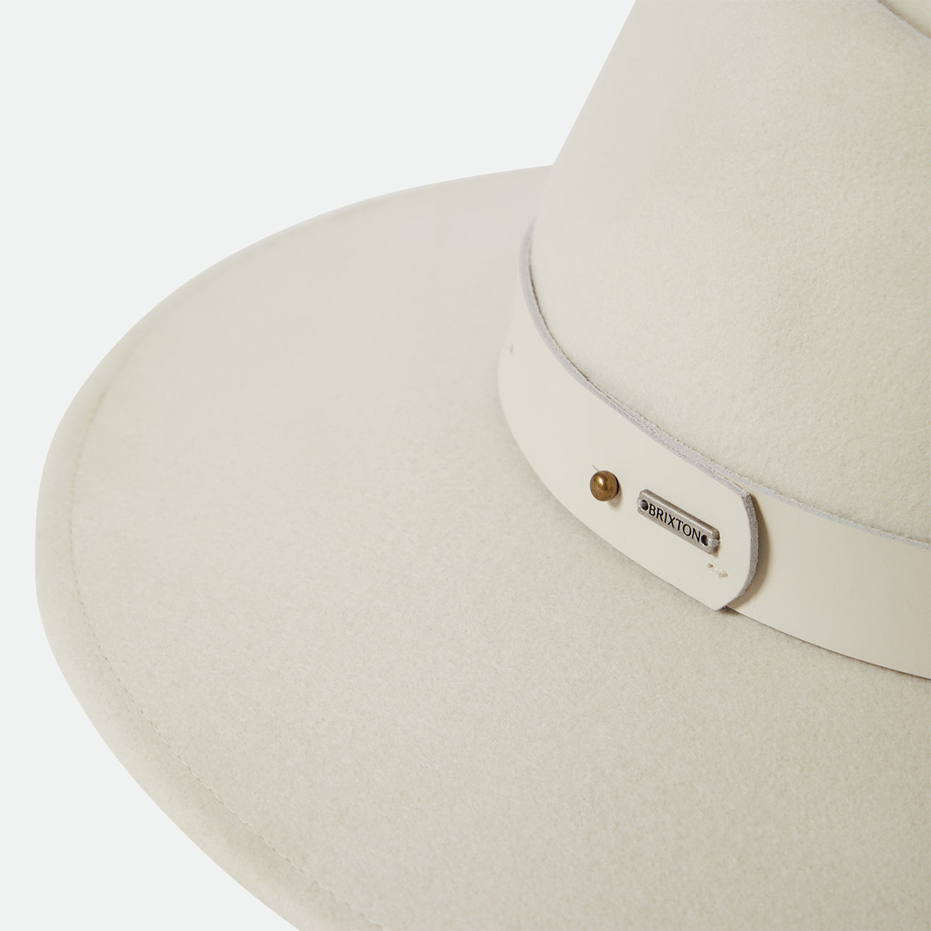ELEANOR FELT PACKABLE HAT - OFF WHITE