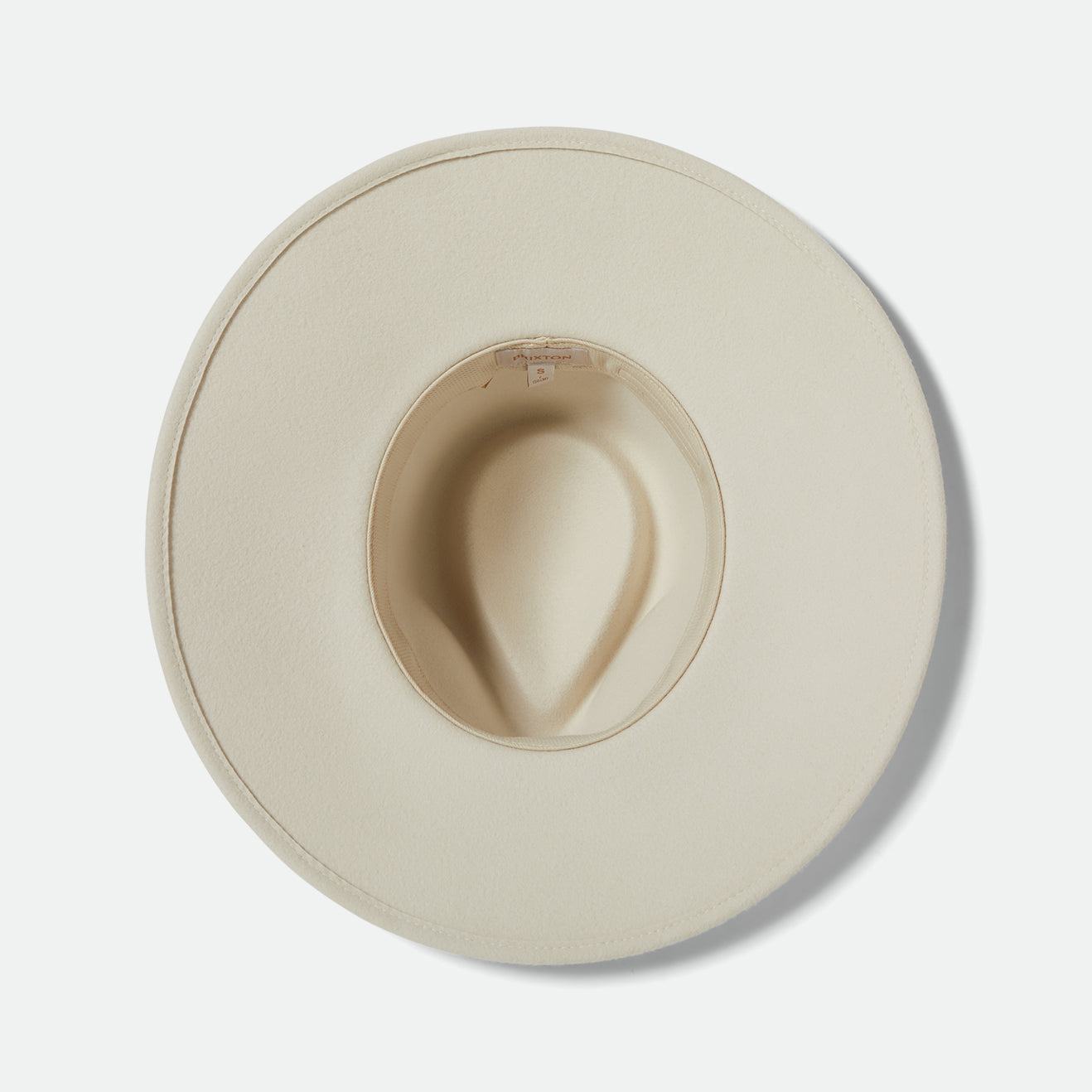ELEANOR FELT PACKABLE HAT - OFF WHITE