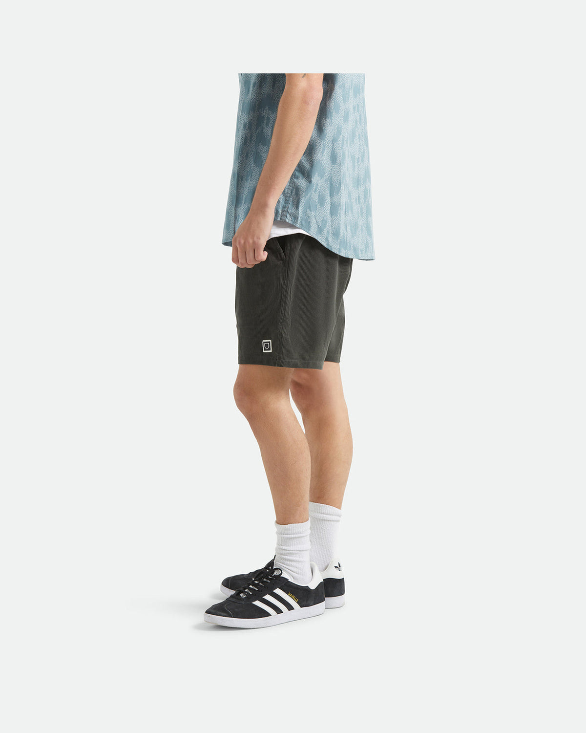 EVERYDAY CORDUROY SHORT - VINTAGE BLACK
