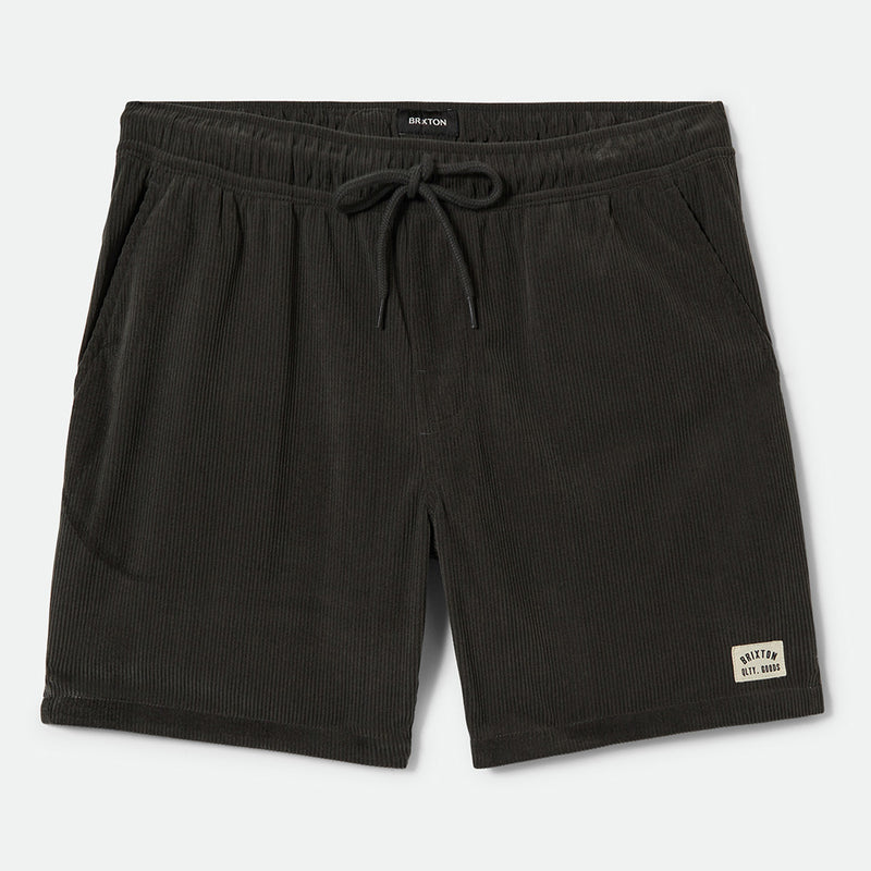 EVERYDAY CORDUROY SHORT-WASHED BLACK