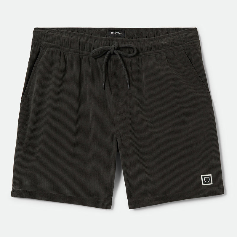 EVERYDAY CORDUROY SHORT - VINTAGE BLACK