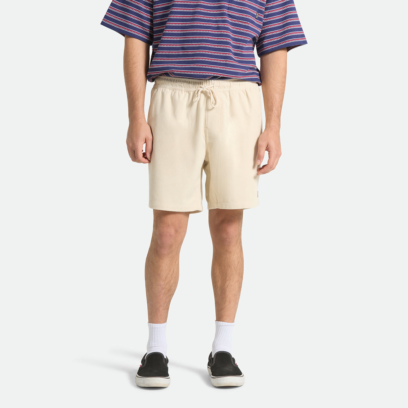 EVERYDAY CORDUROY SHORT - WHITECAP
