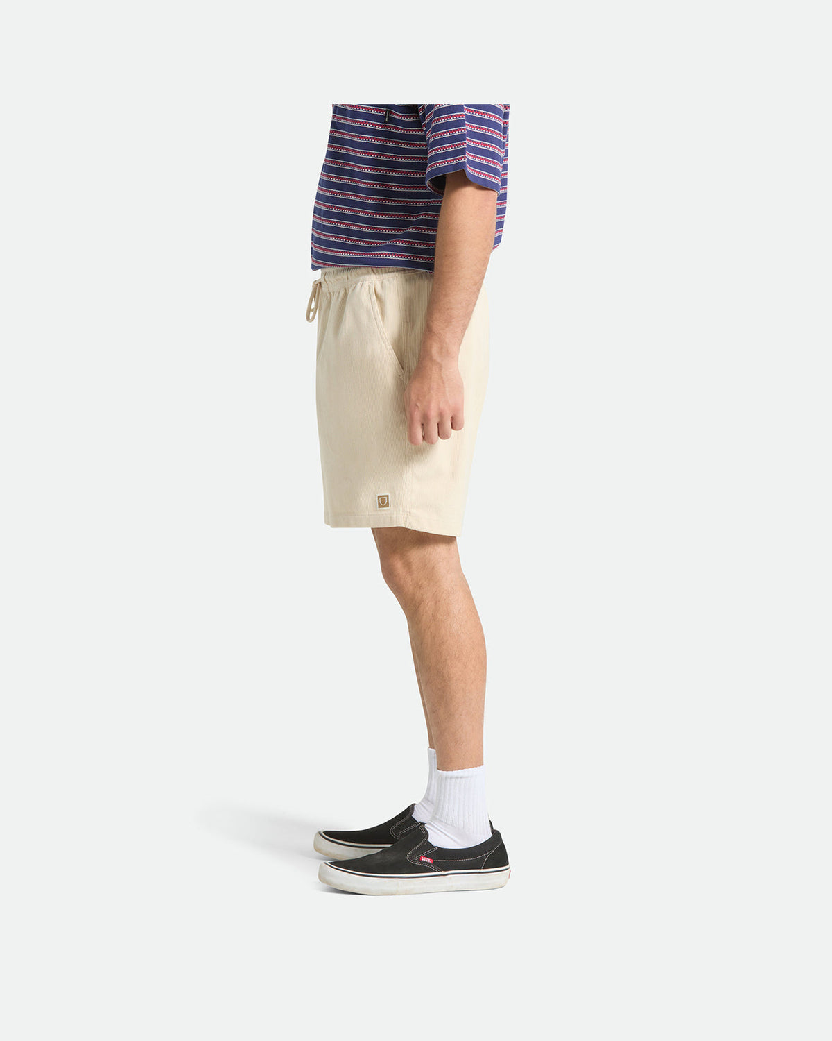 EVERYDAY CORDUROY SHORT - WHITECAP