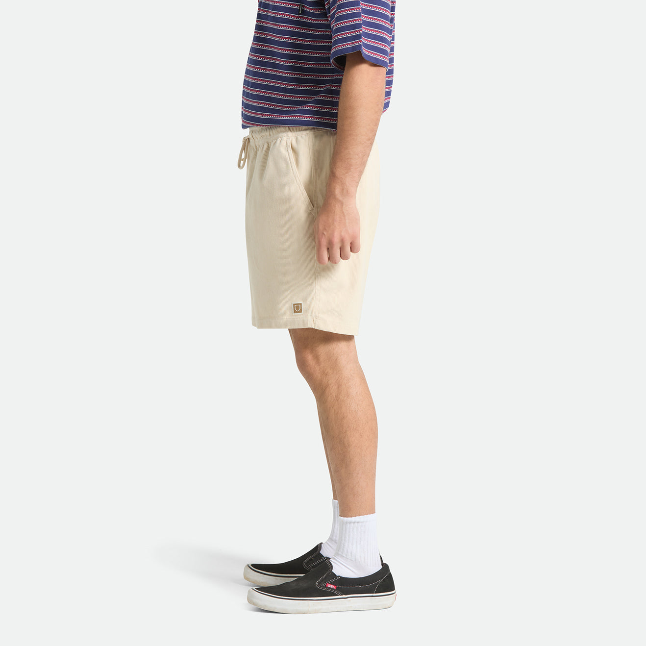 EVERYDAY CORDUROY SHORT - WHITECAP