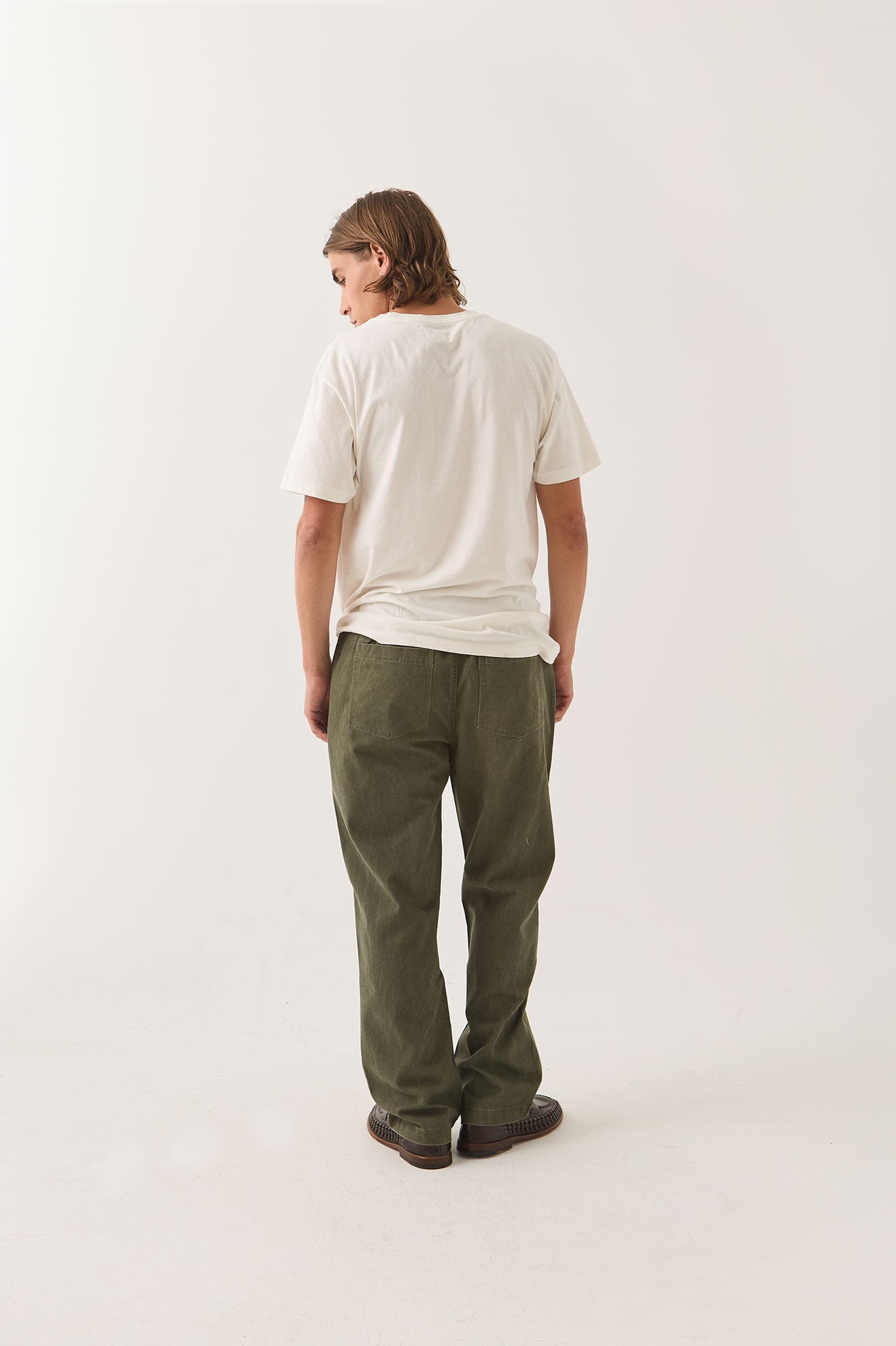 EVERYDAY E-WAIST PANT - DARK OLIVE
