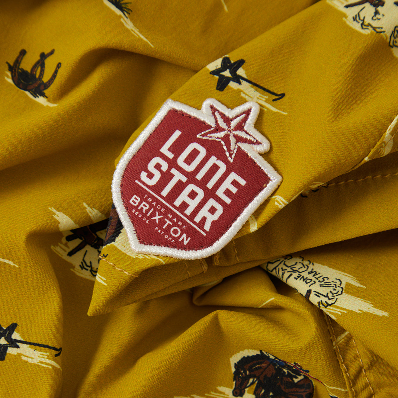EVERYDAY HYBRID SHORT 7" - TEXAS GOLD LONE STAR