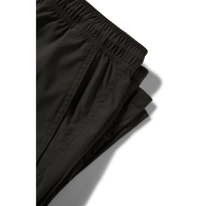 EVERYDAY HYBRID SHORT 7-WASHED BLACK