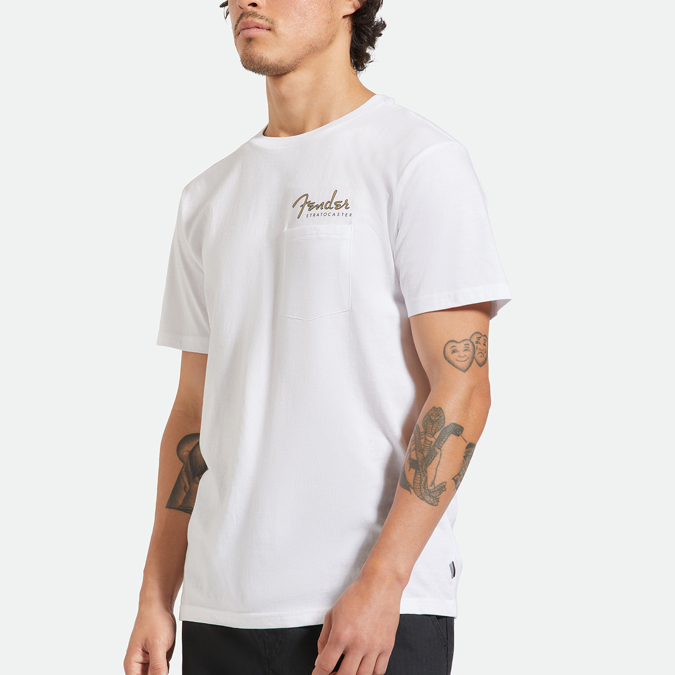 FENDER VOLUME S/S TLRT PKT TEE - WHITE