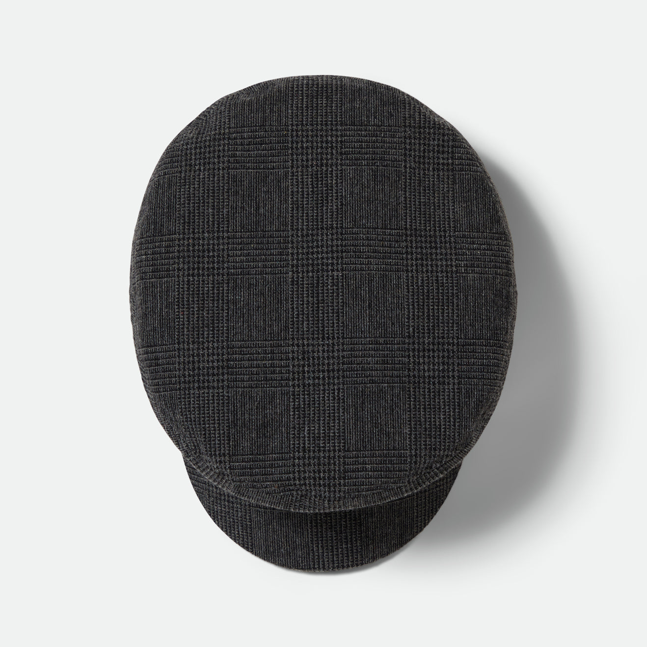 FIDDLER CAP - GREY SHADOW PLAID