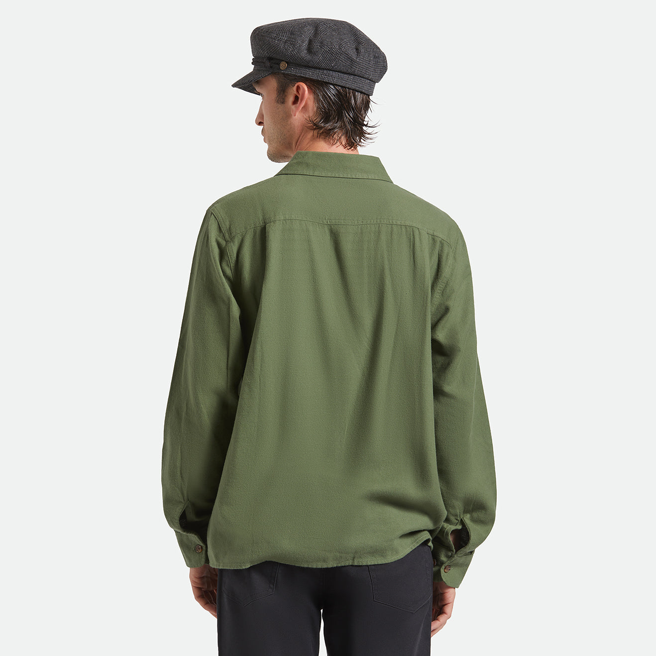 FIDDLER CAP - GREY SHADOW PLAID
