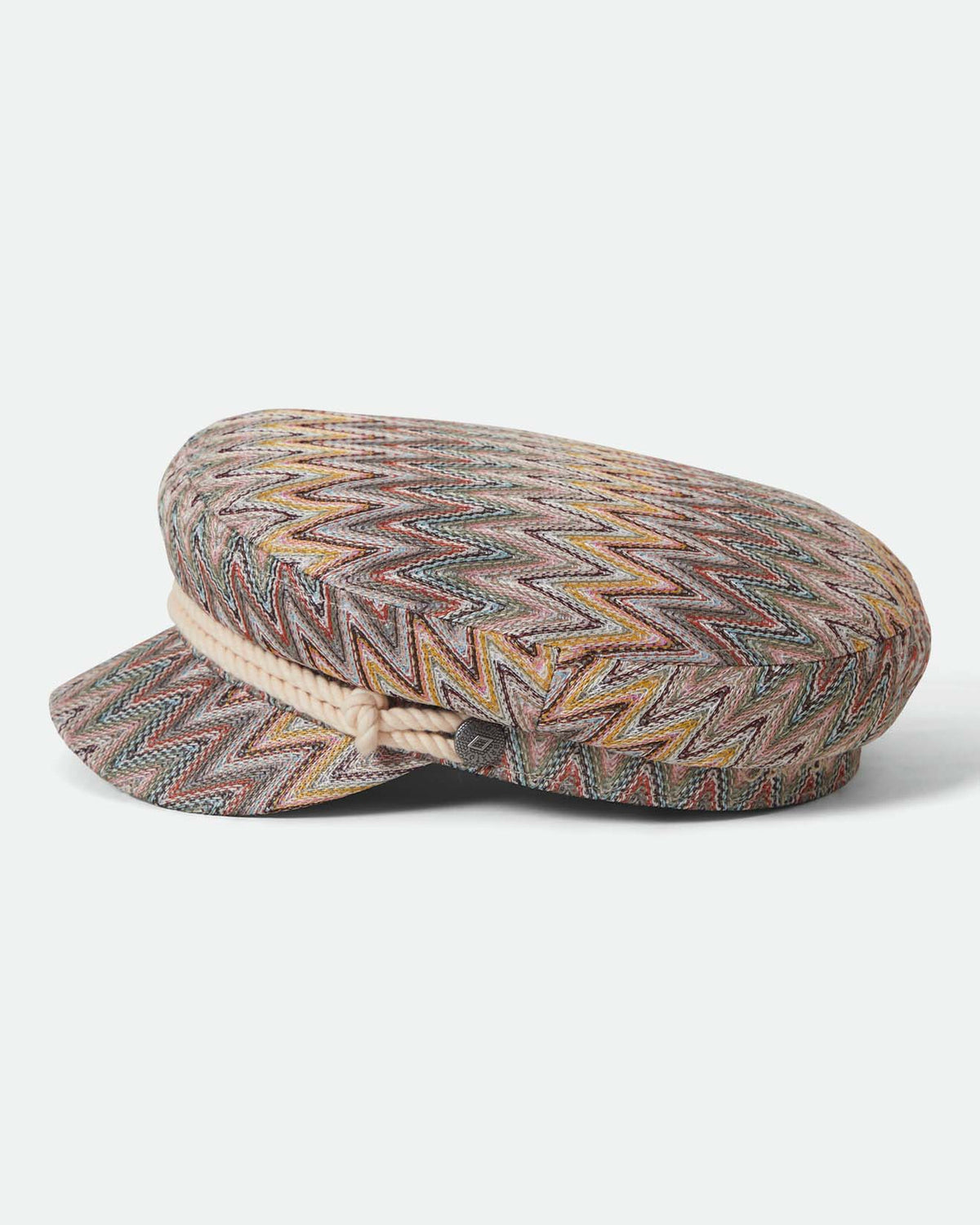 FIDDLER CAP - MULTI COLOR ZIGZAG