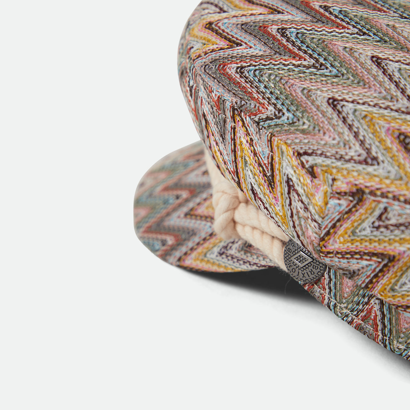 FIDDLER CAP - MULTI COLOR ZIGZAG