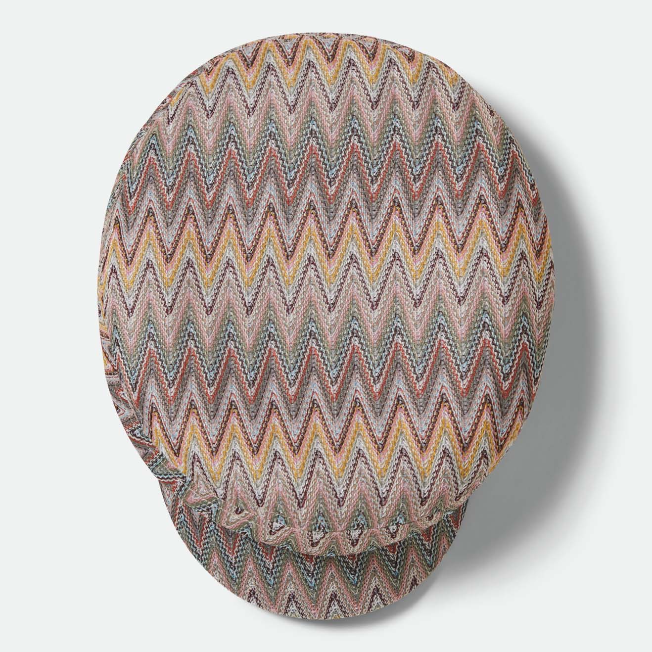 FIDDLER CAP - MULTI COLOR ZIGZAG