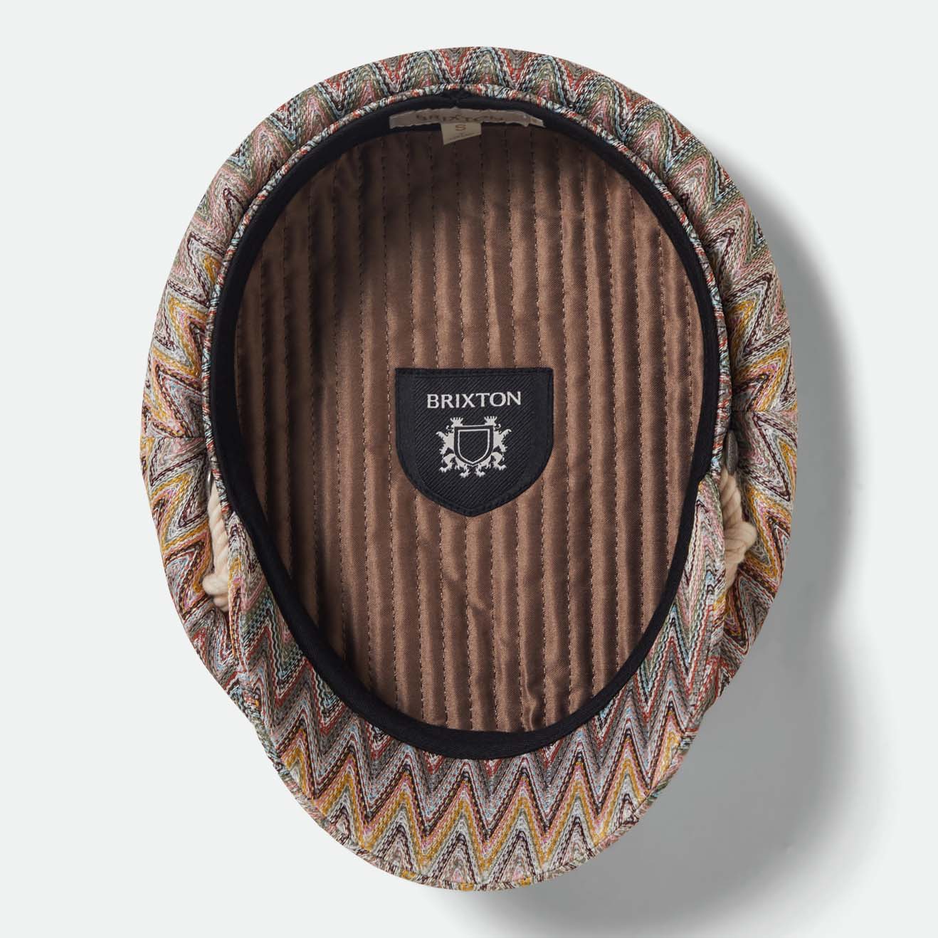 FIDDLER CAP - MULTI COLOR ZIGZAG