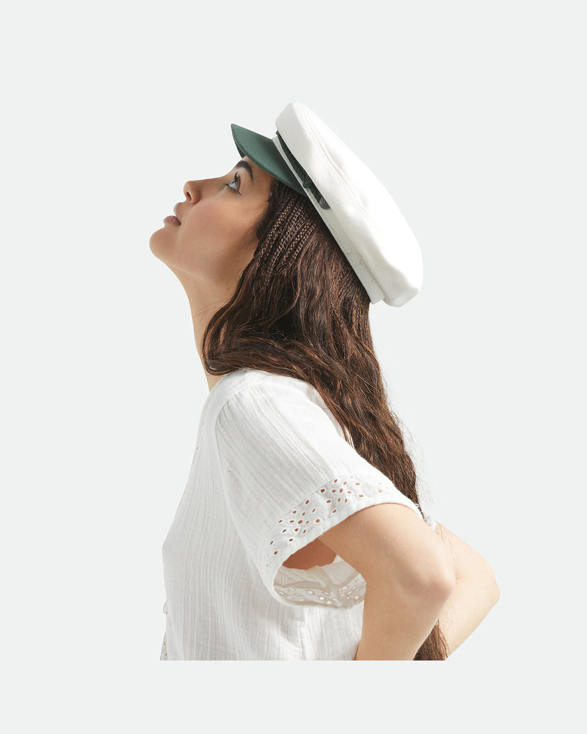 FIDDLER CAP - PRIMAL GREEN/WHITECAP
