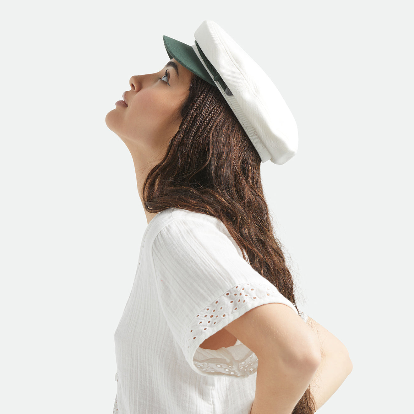 FIDDLER CAP - PRIMAL GREEN/WHITECAP