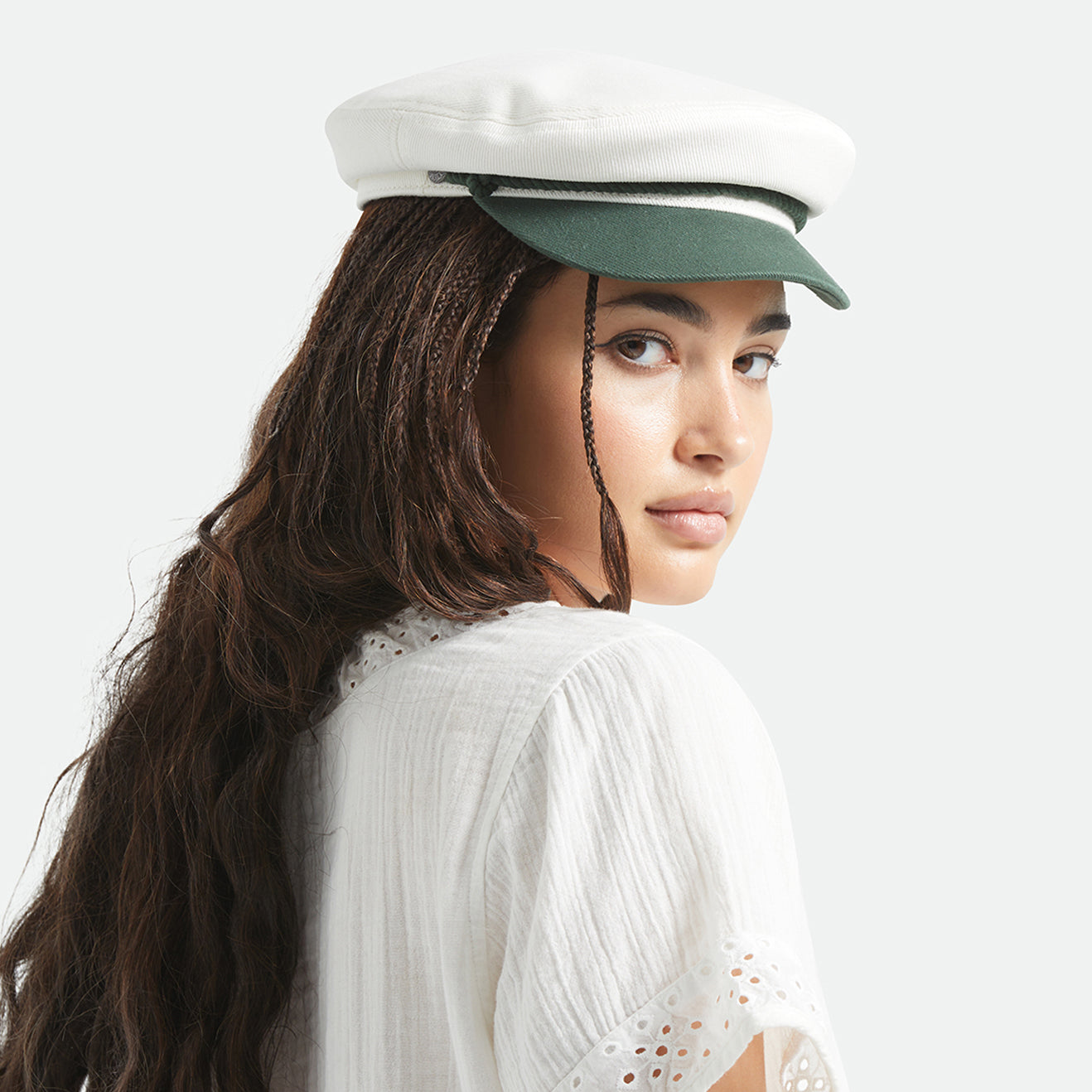 FIDDLER CAP - PRIMAL GREEN/WHITECAP