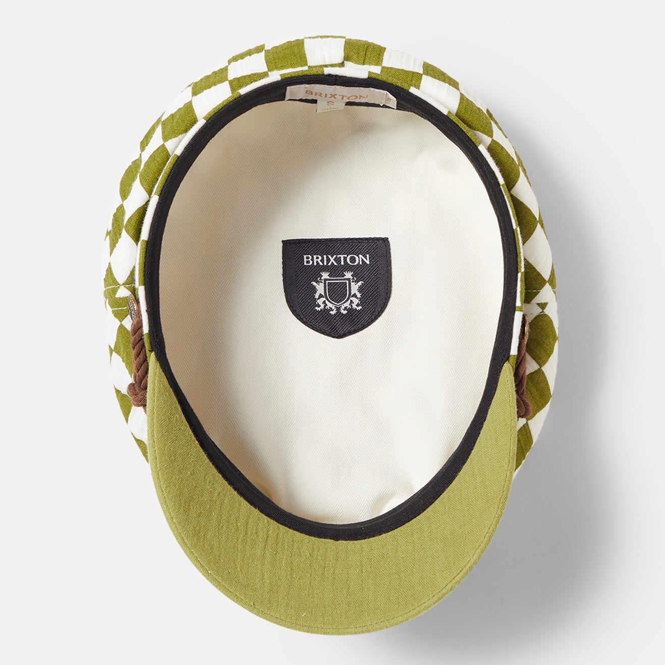 FIDDLER CAP - SUBLIME GREEN CHECKER BOARD